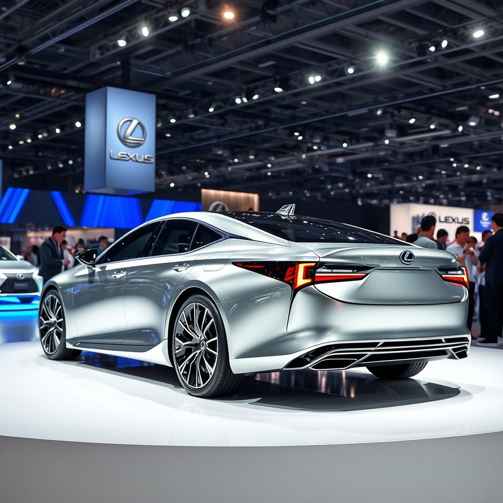 Lexus ES EV 2025 ฉายแสงที่งานแสดงรถยนต์เซี่ยงไฮ้
